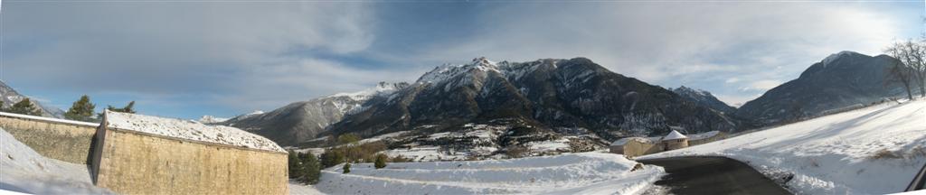 Vue dans le fort, prise le 2 decembre 2008